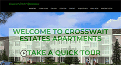 Desktop Screenshot of crosswaitestatesapts.com